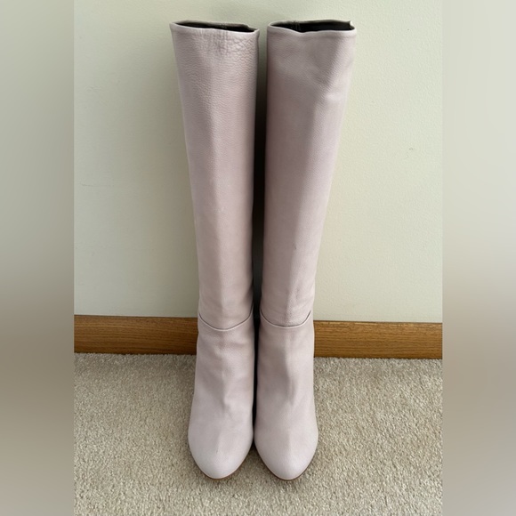 NIB Shopbop COCLICO Bly Knee High Boot in Grain Beige Leather - 39/8.5 - Picture 8 of 16